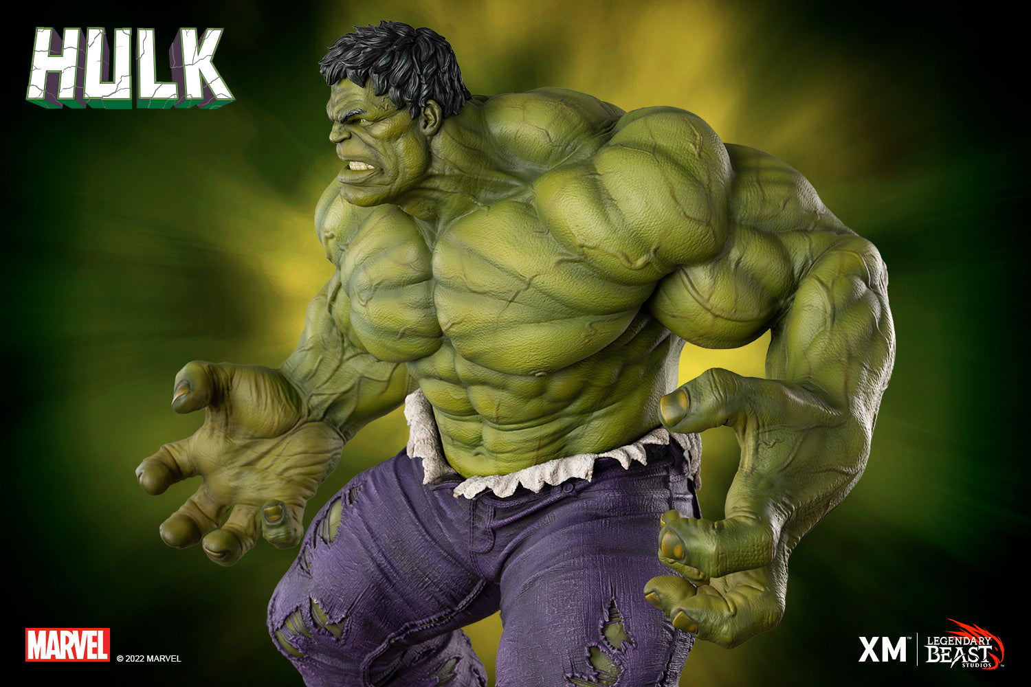 The Incredible Hulk: Classic Version 1/3 Statue by Legendary Beast Studios