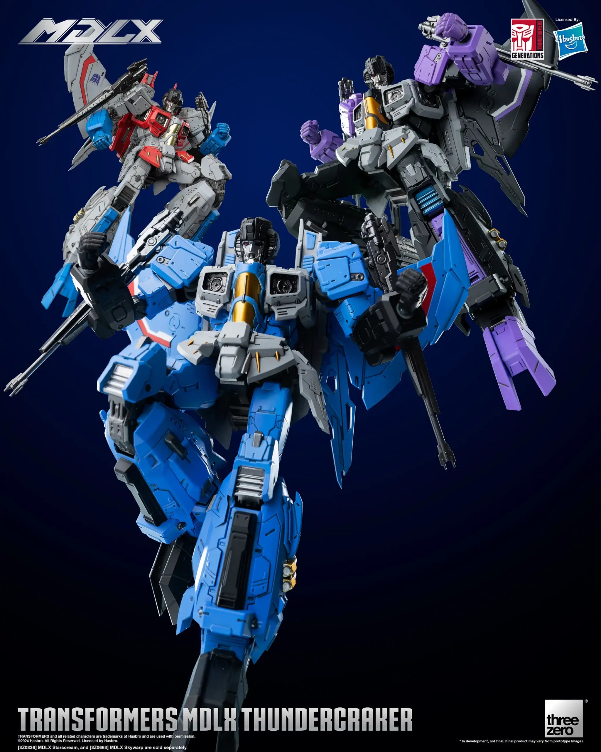 Transformers MDLX Thundercracker By Threezero