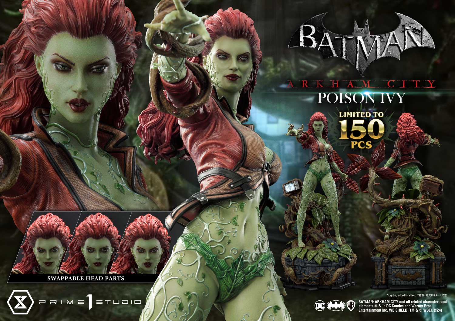 Poison Ivy (Batman: Arkham City) 1:3 Scale Statue By Prime 1 Studio