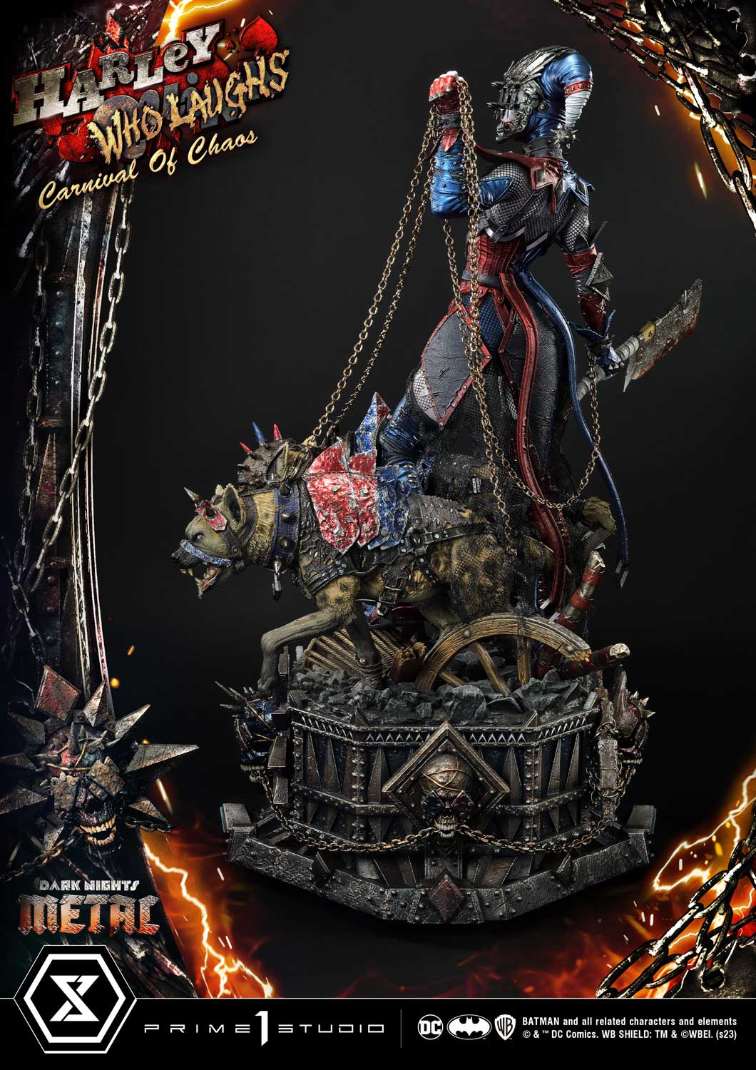 Dark Nights Metal (Comics) Harley Quinn Who Laughs DX Bonus Version Statue by Prime 1 Studios