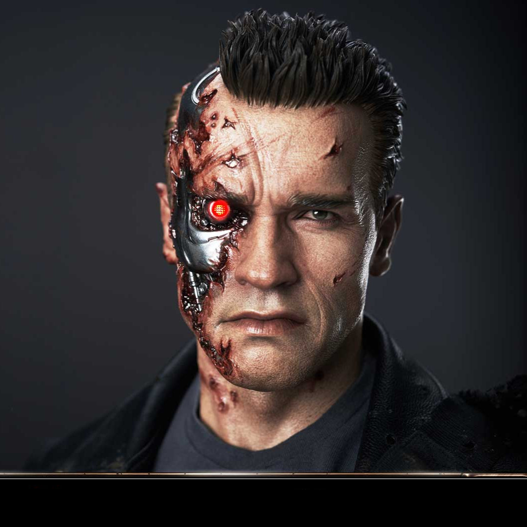 Terminator 2: Judgment Day T-800 Final Battle DX Bonus Version By Prime 1 Studio