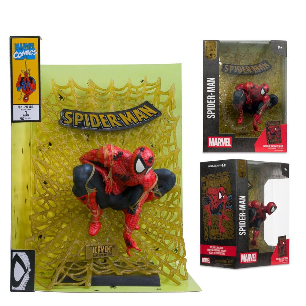Spider-Man (Spider-Man # 1) 1:6 Scale Gold Label Figure