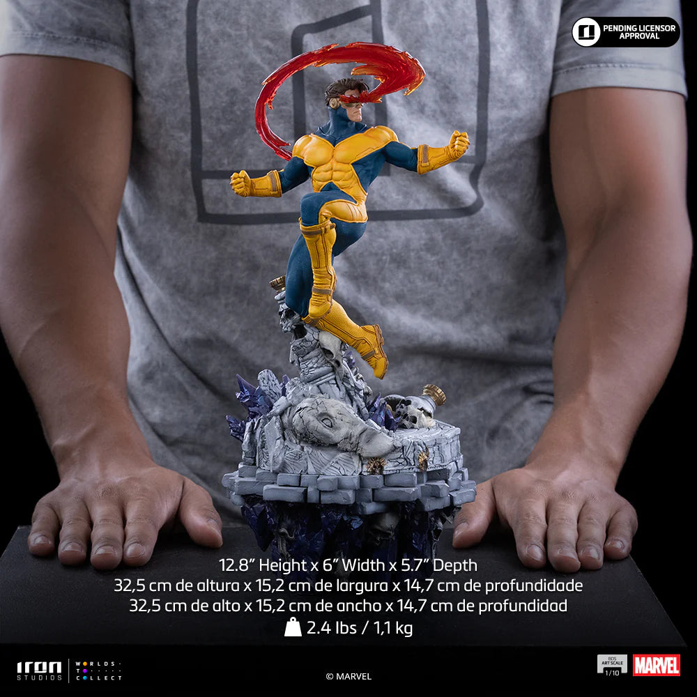 X-Men Cyclops Infinity Gauntlet Diorama Bds Statue By Iron Studios