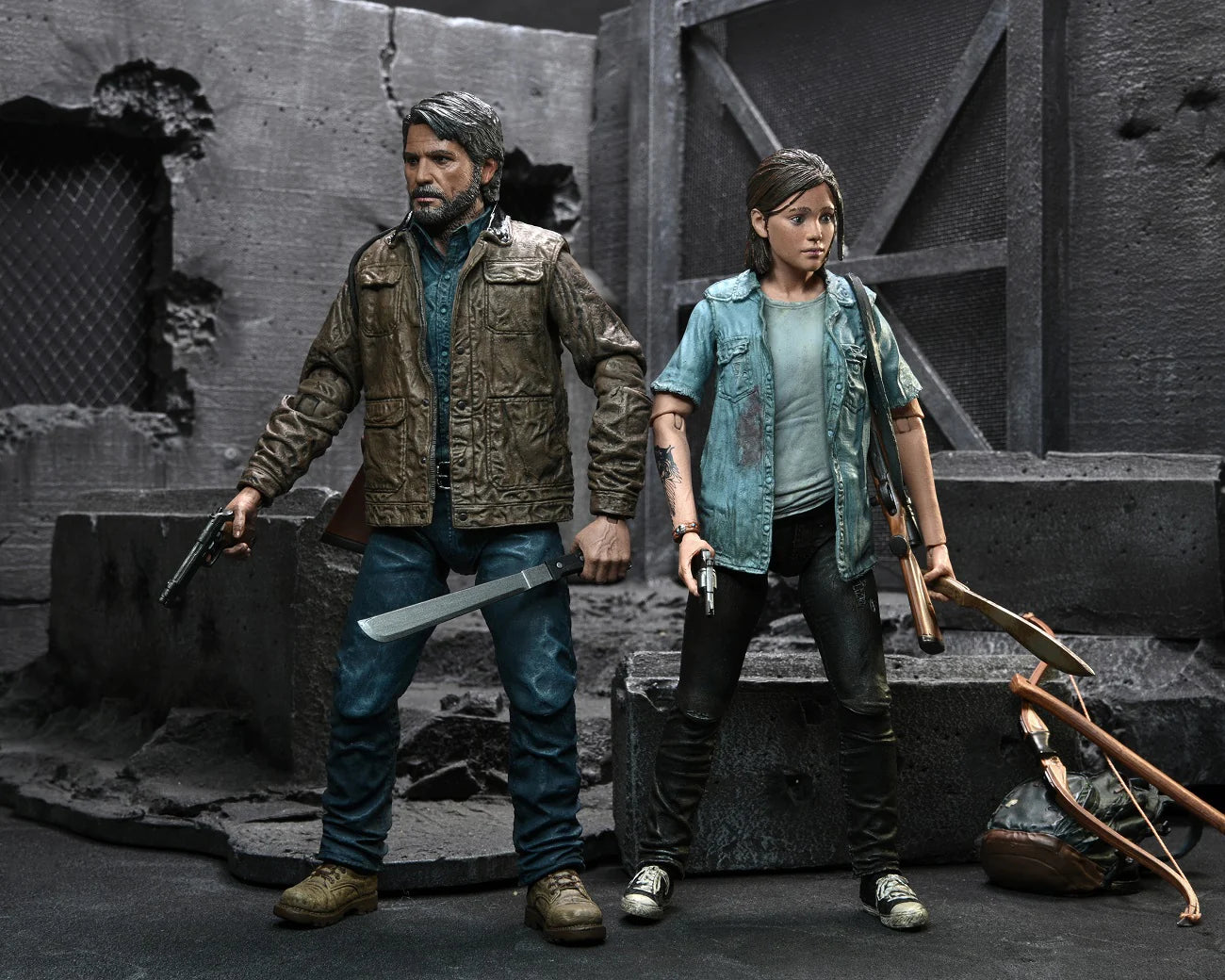 The Last of Us 2 – Joel and Ellie Figures by NECA