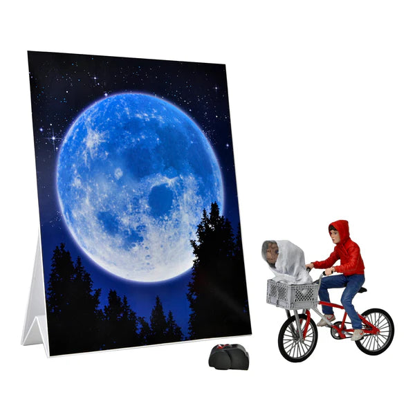 E.T. & Elliott on Bicycle 40th Anniversary Action Figure