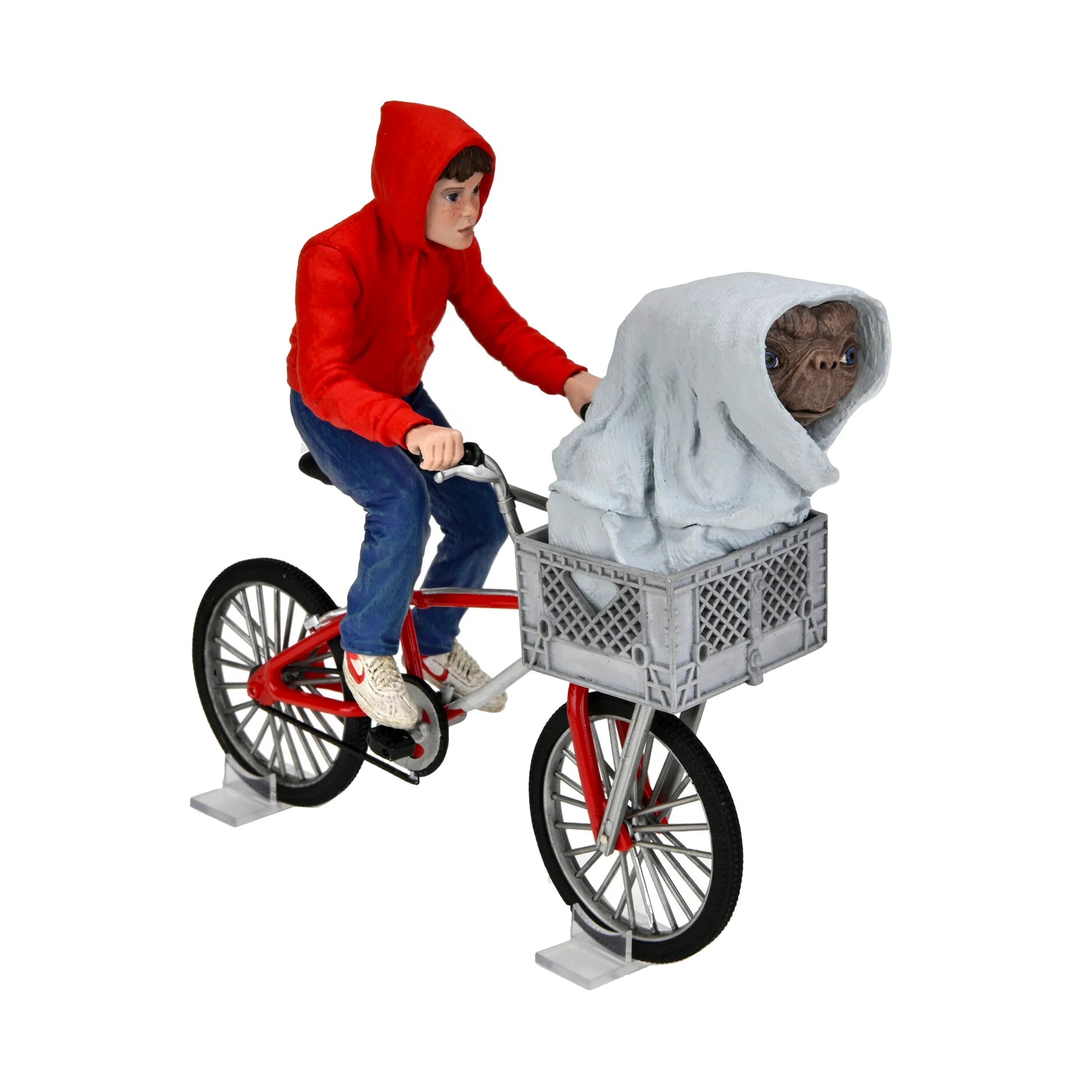 E.T. & Elliott on Bicycle 40th Anniversary Action Figure