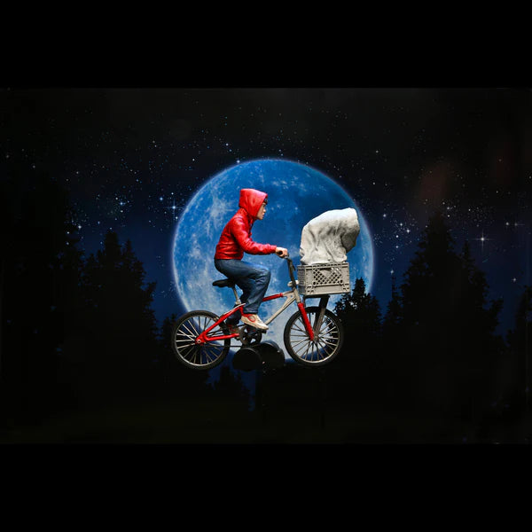 E.T. & Elliott on Bicycle 40th Anniversary Action Figure