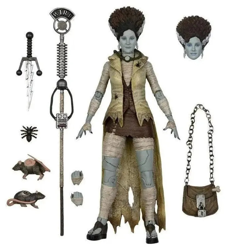 Universal Monsters x Teenage Mutant Ninja Turtles Ultimate April O'Neil as The Bride of Frankenstein