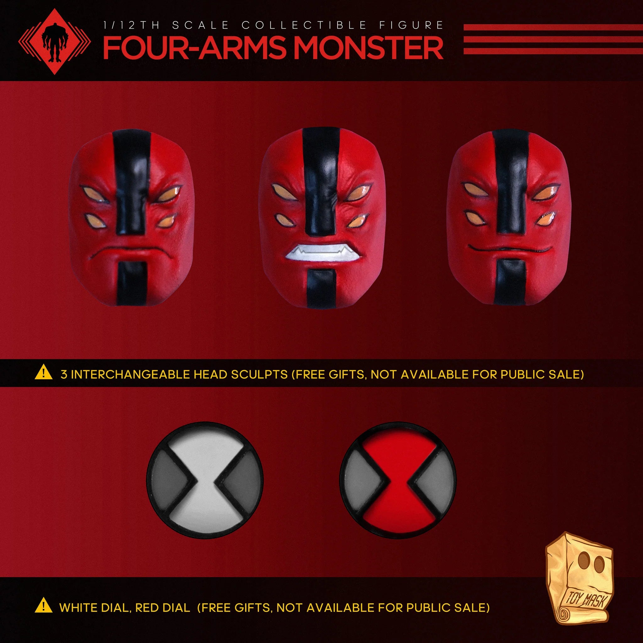 RemadCustom X Octopus toy X Toy mask RM031 1/12 Watch Hero Four-Hands Monster