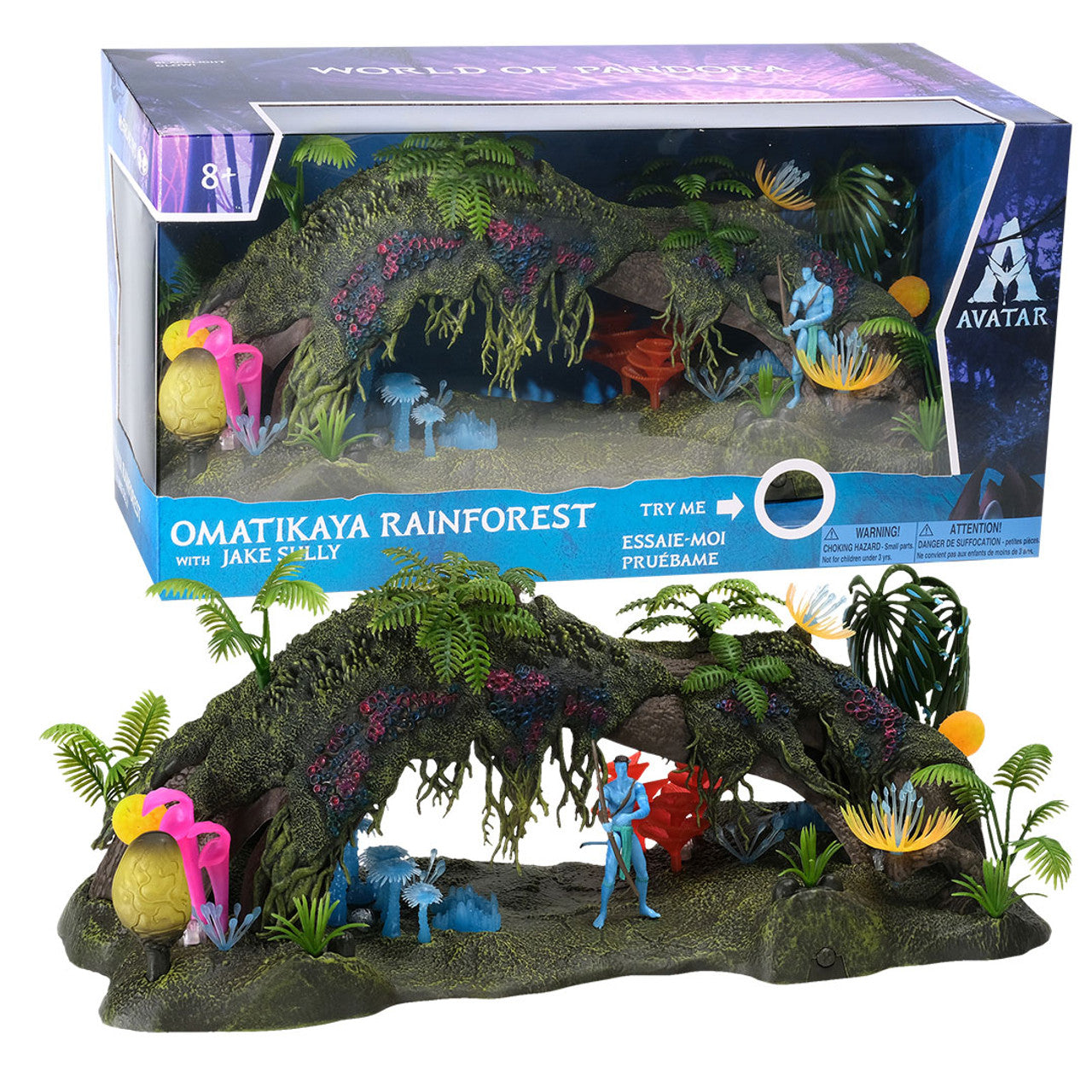 Avatar: Omatikaya Rainforest With Jake Sully By Mcfarlane