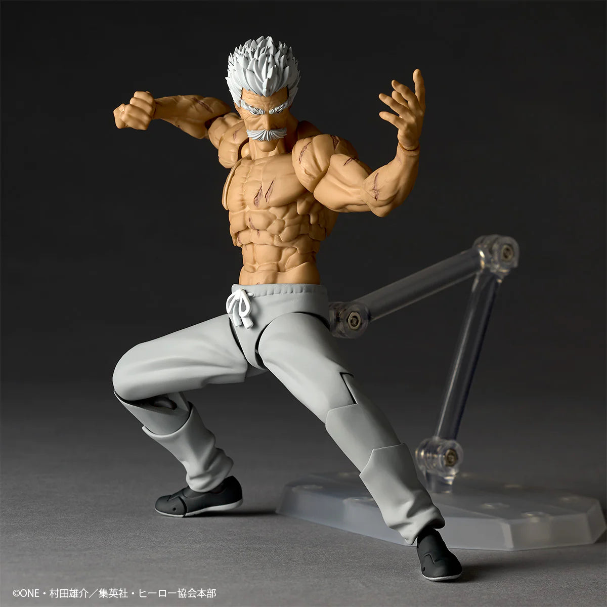 Kaiyodo Amazing Yamaguchi Revoltech One-Punch Man Silver Fang Action Figure