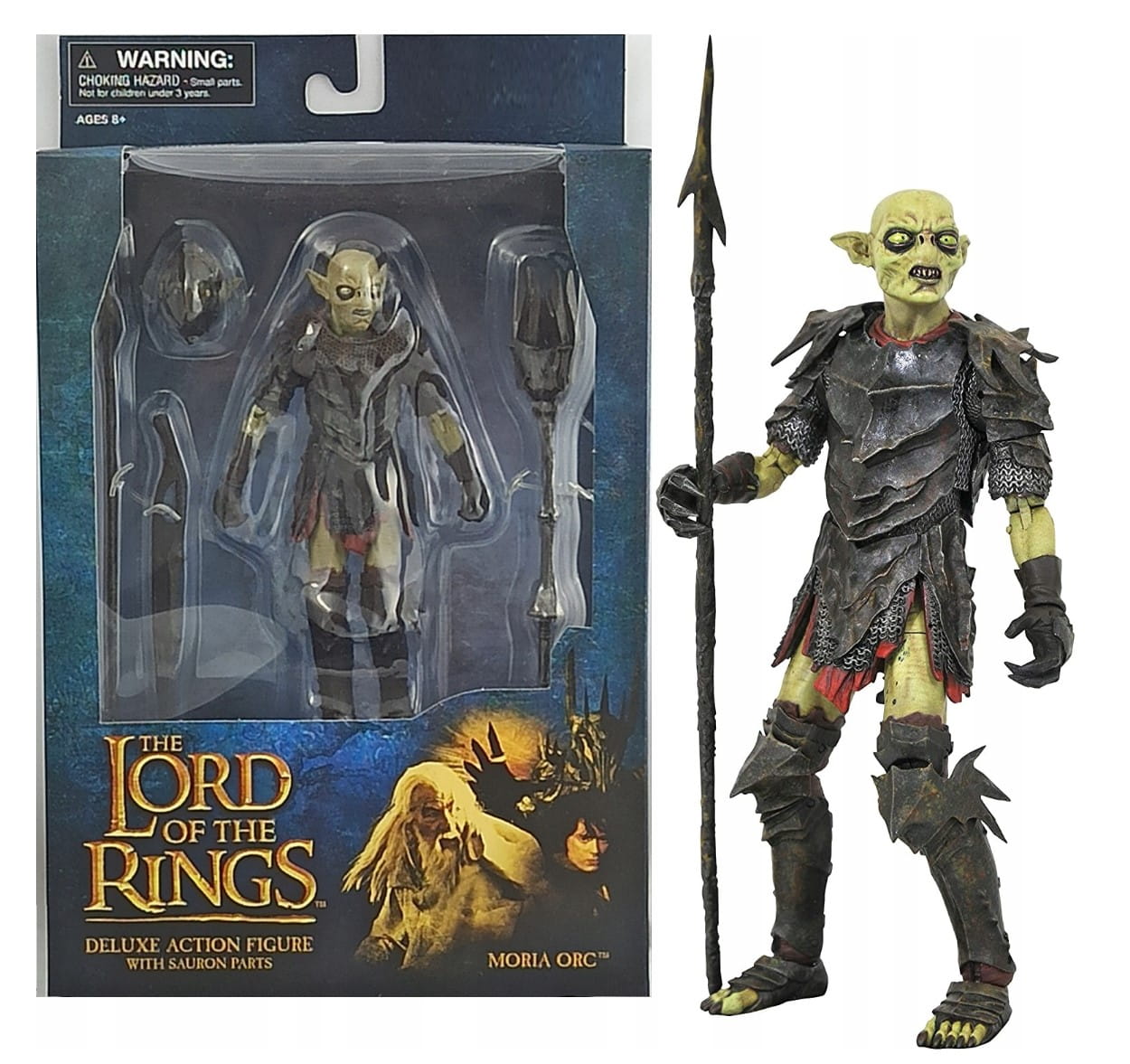 Lord of the Rings Moria Orc figure By Diamond Select