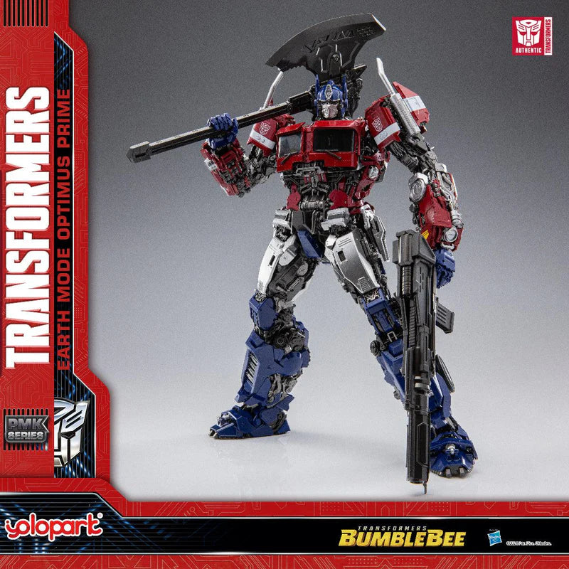 Transformers: Bumblebee The Movie AMK PRO Series Optimus Prime Earth Mode Model Kit By Yolopark