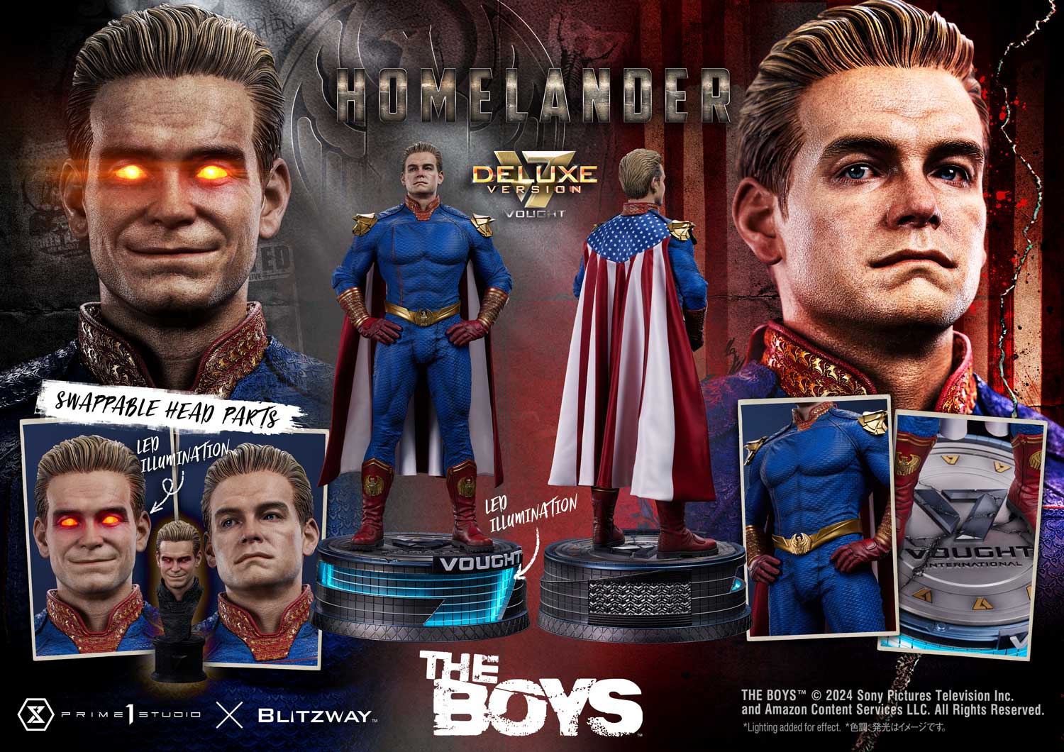 The Boys Homelander Deluxe Version by Prime 1 Studio