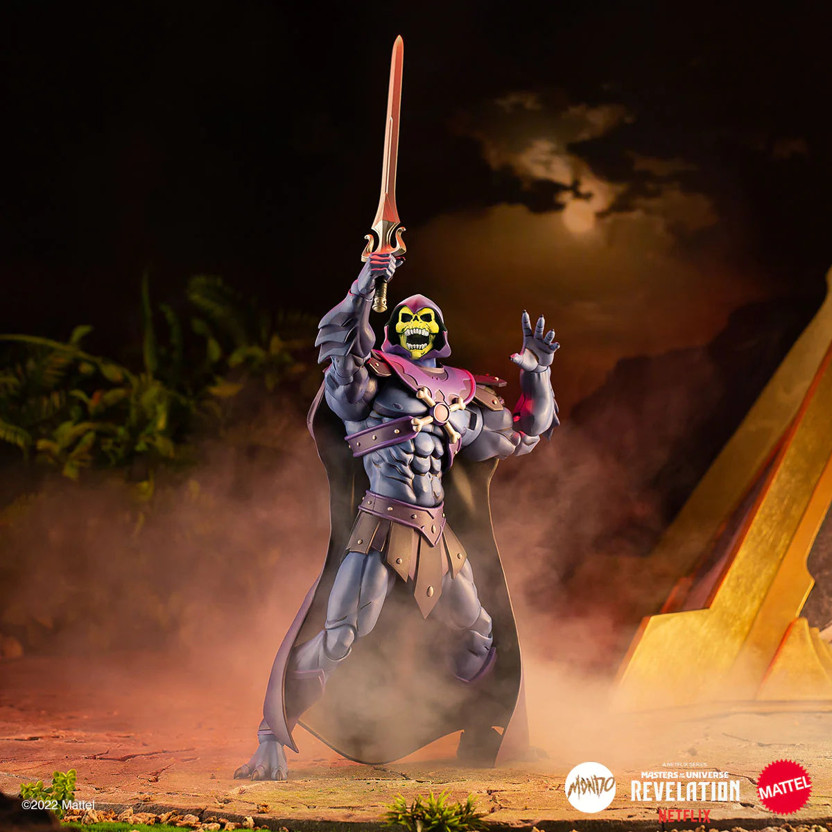 Masters of the Universe Revelation Skeletor 1/6 Scale Figure SDCC Exclusive