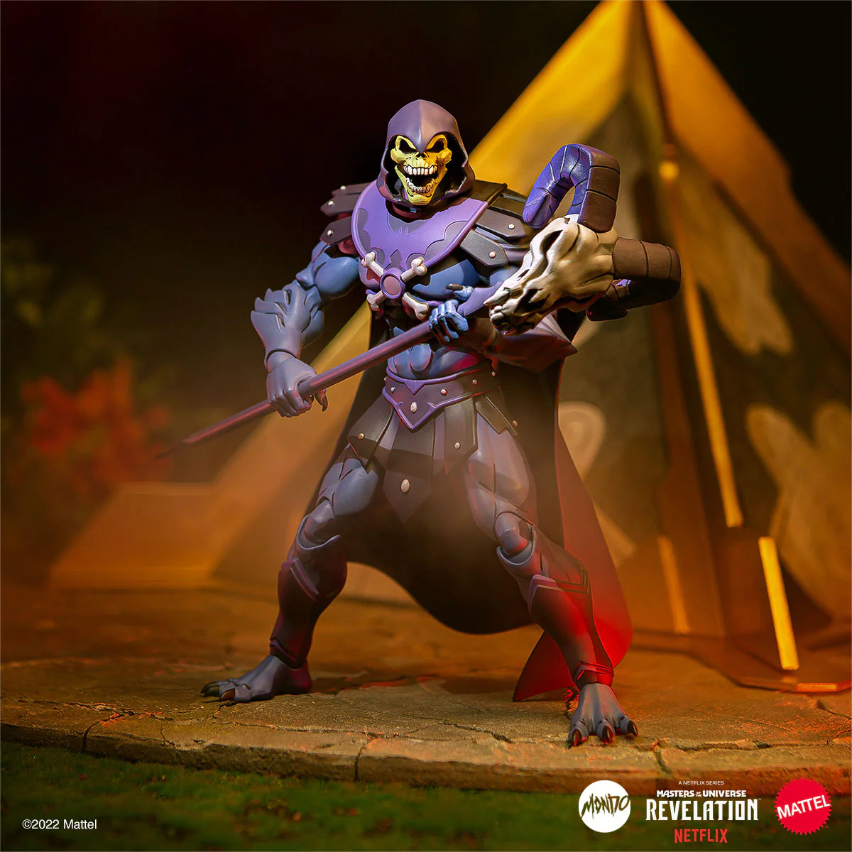 Masters of the Universe Revelation Skeletor 1/6 Scale Figure SDCC Exclusive