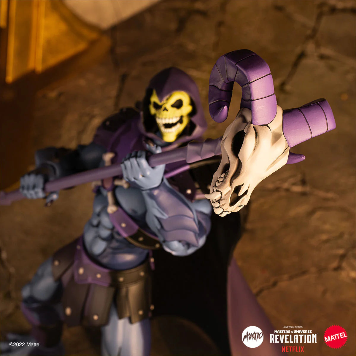 Masters of the Universe Revelation Skeletor 1/6 Scale Figure SDCC Exclusive