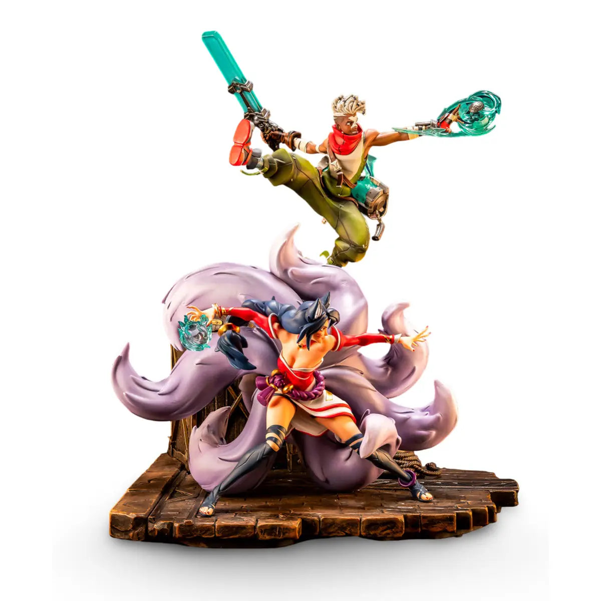 2XKO Ekko and Ahri Diorama Statue by PureArts