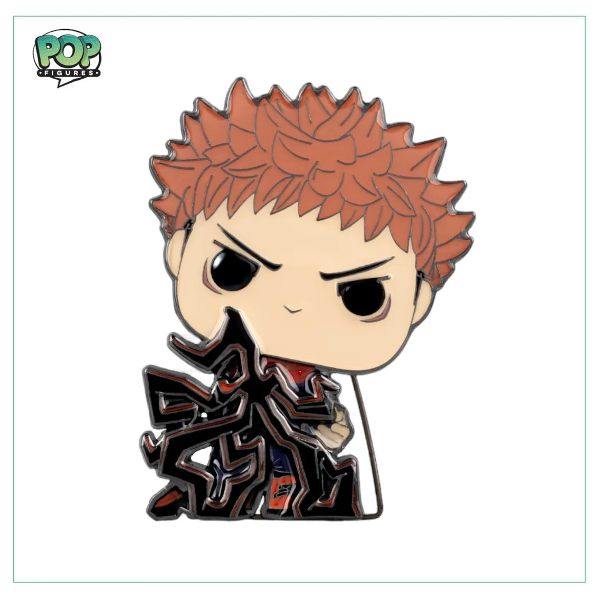 Jujutsu Kaisen Yuji Itadori Enamel Pin By Funko Pop! Pin