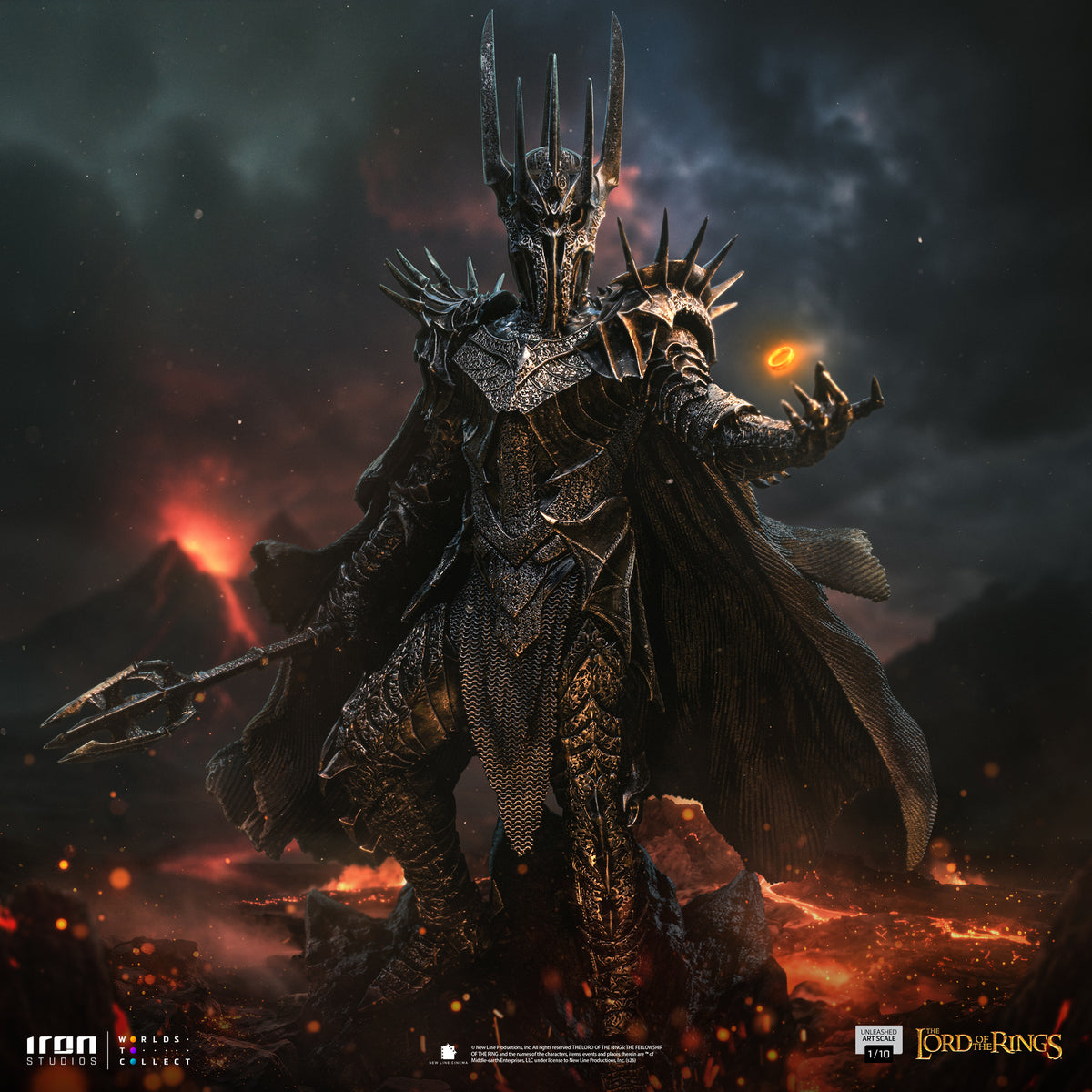 Sauron Unleashed The Lord of the Rings 1/10 Statue by Iron Studios