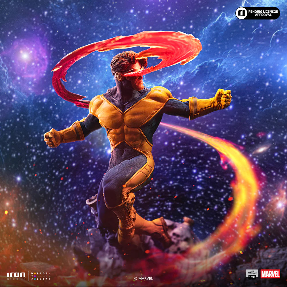 X-Men Cyclops Infinity Gauntlet Diorama Bds Statue By Iron Studios