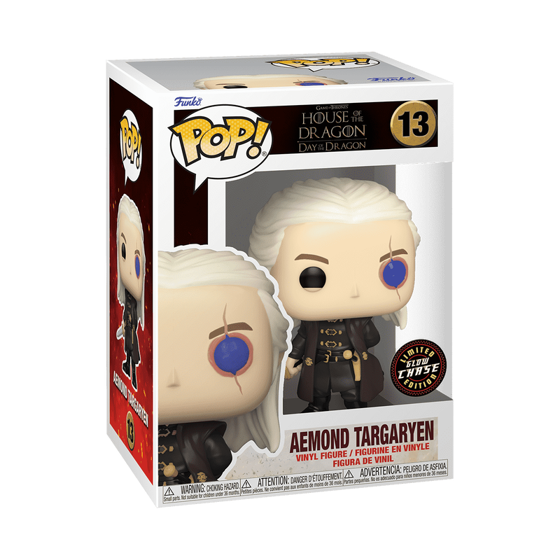 House of the Dragon Aemond Targaryen By Funko Pop! (Chase)