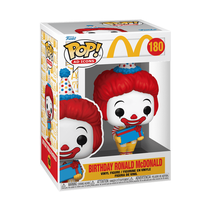 Birthday Ronald McDonald By Funko Pop!