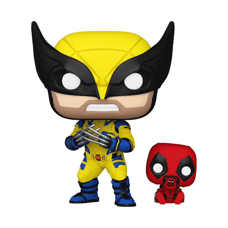 Buddy Wolverine with Babypool Funko Pop!