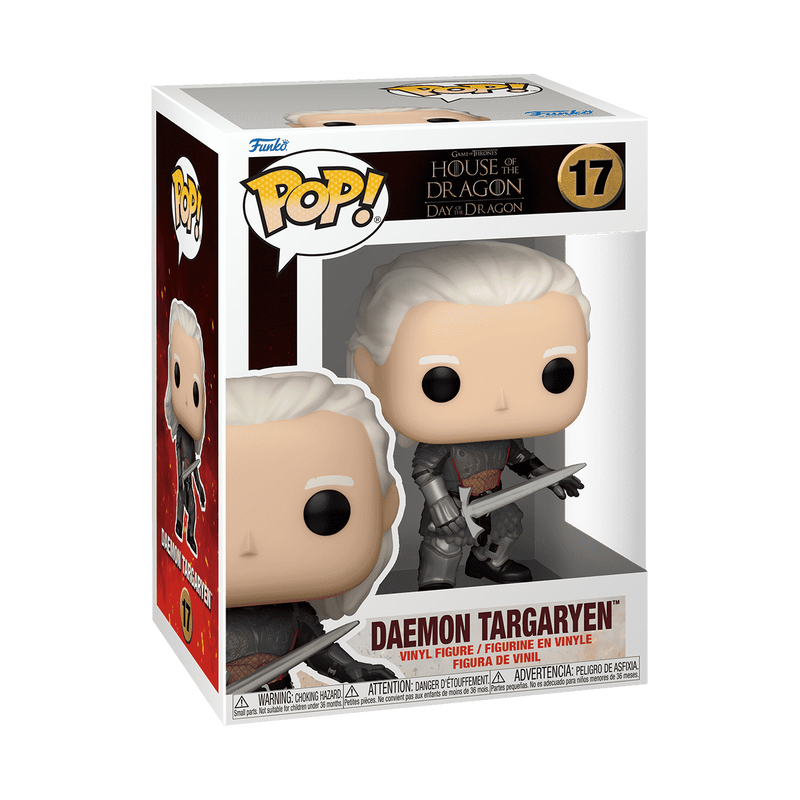 House of the Dragon Daemon Targaryen with Dark Sister Funko Pop!