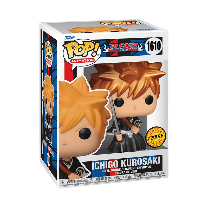 Bleach: Ichigo Kurosaki with Zangetsu sword Funko Pop! (Chase)