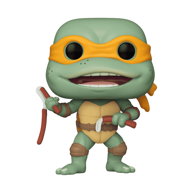 TMNT Michelangelo w/ sausage nunchuk Funko Pop!