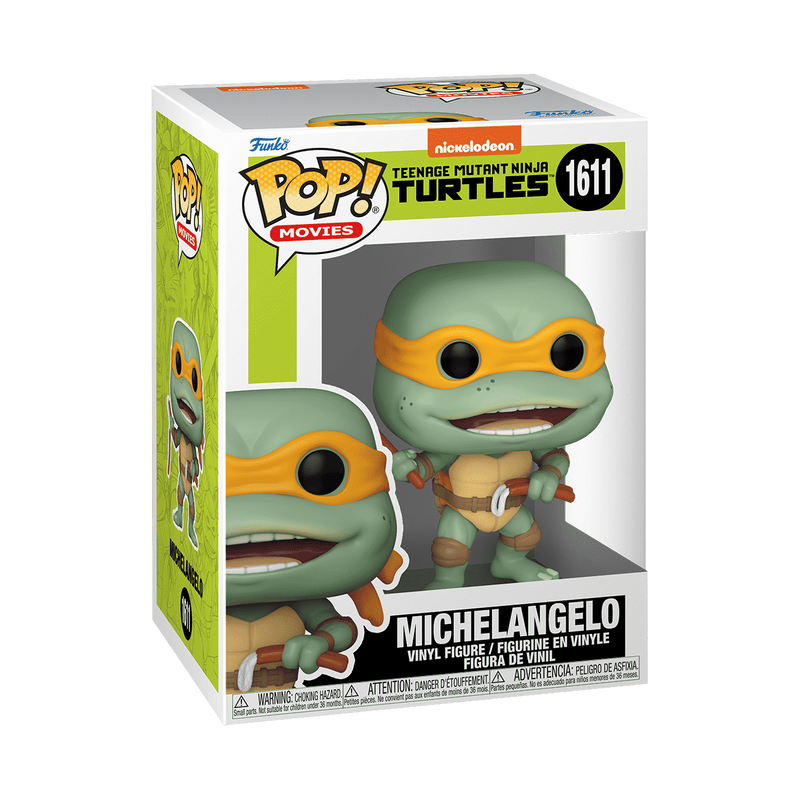 TMNT Michelangelo w/ sausage nunchuk Funko Pop!