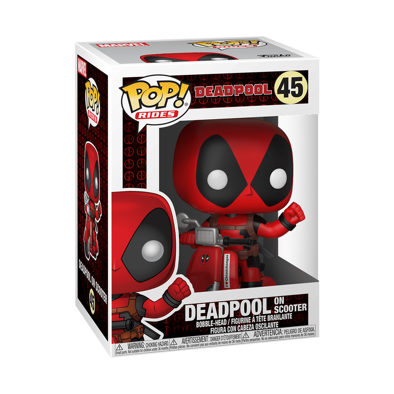 Deadpool on Scooter Funko Pop! Rides