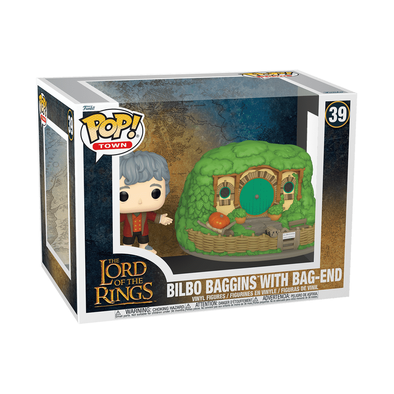 LOTR: Bilbo Baggins w/ Bag-End Funko Pop!