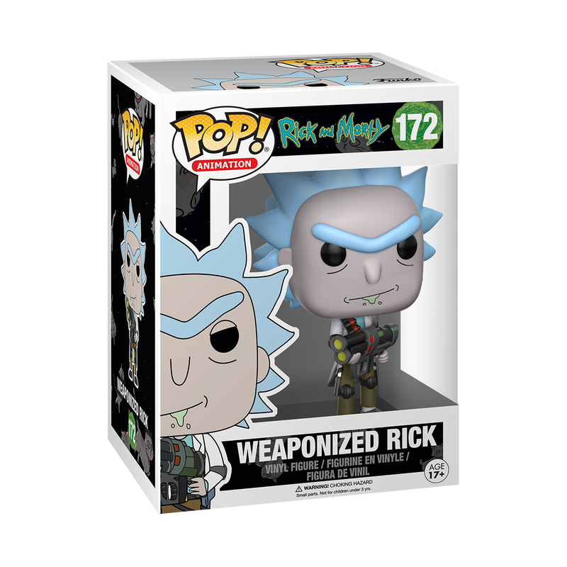 Weaponized Rick Funko Pop!