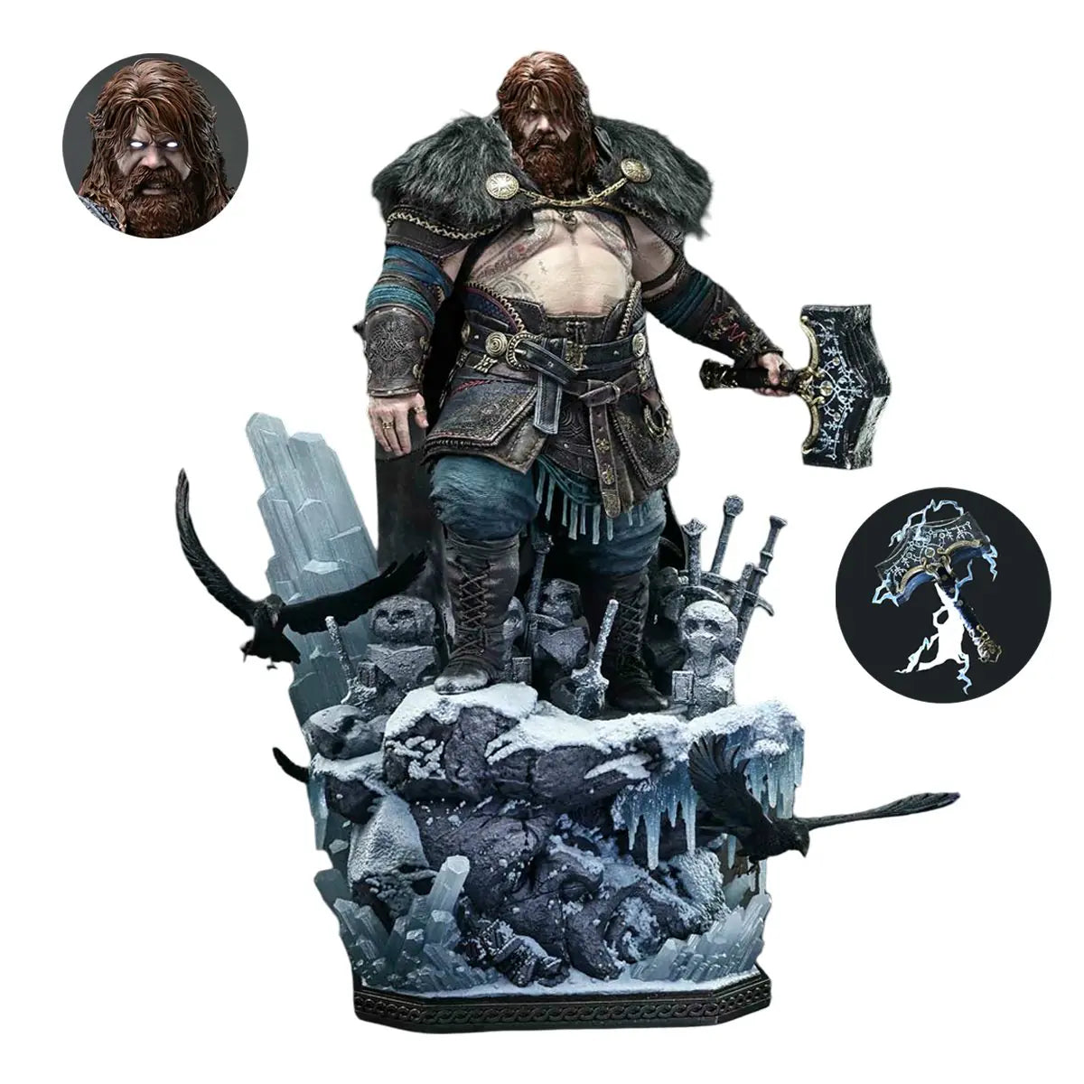 God Of War Ragnarok Thor Deluxe Bonus Version Statue By Prime1 Studios