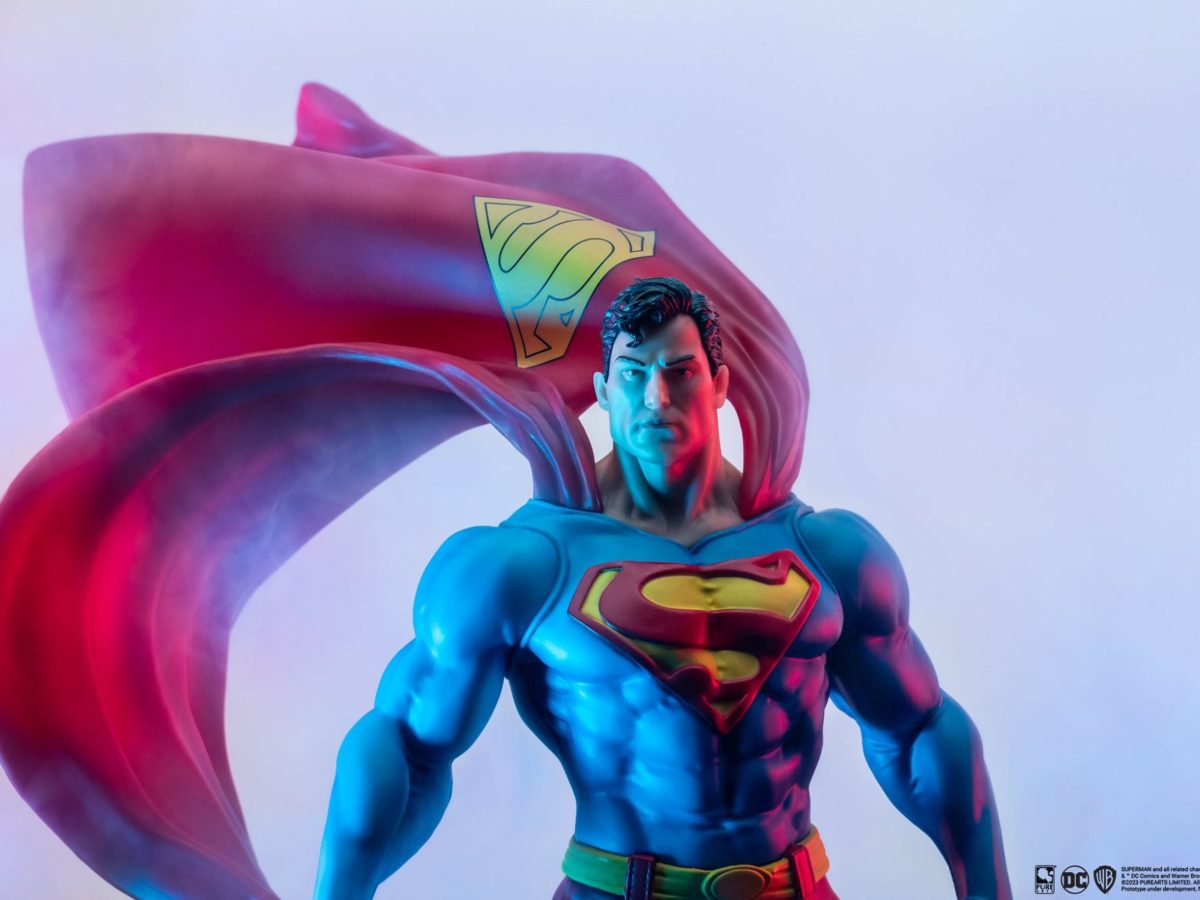 DC Heroes Superman Classic Version 1:8 Scale Statue Previews Exclusive