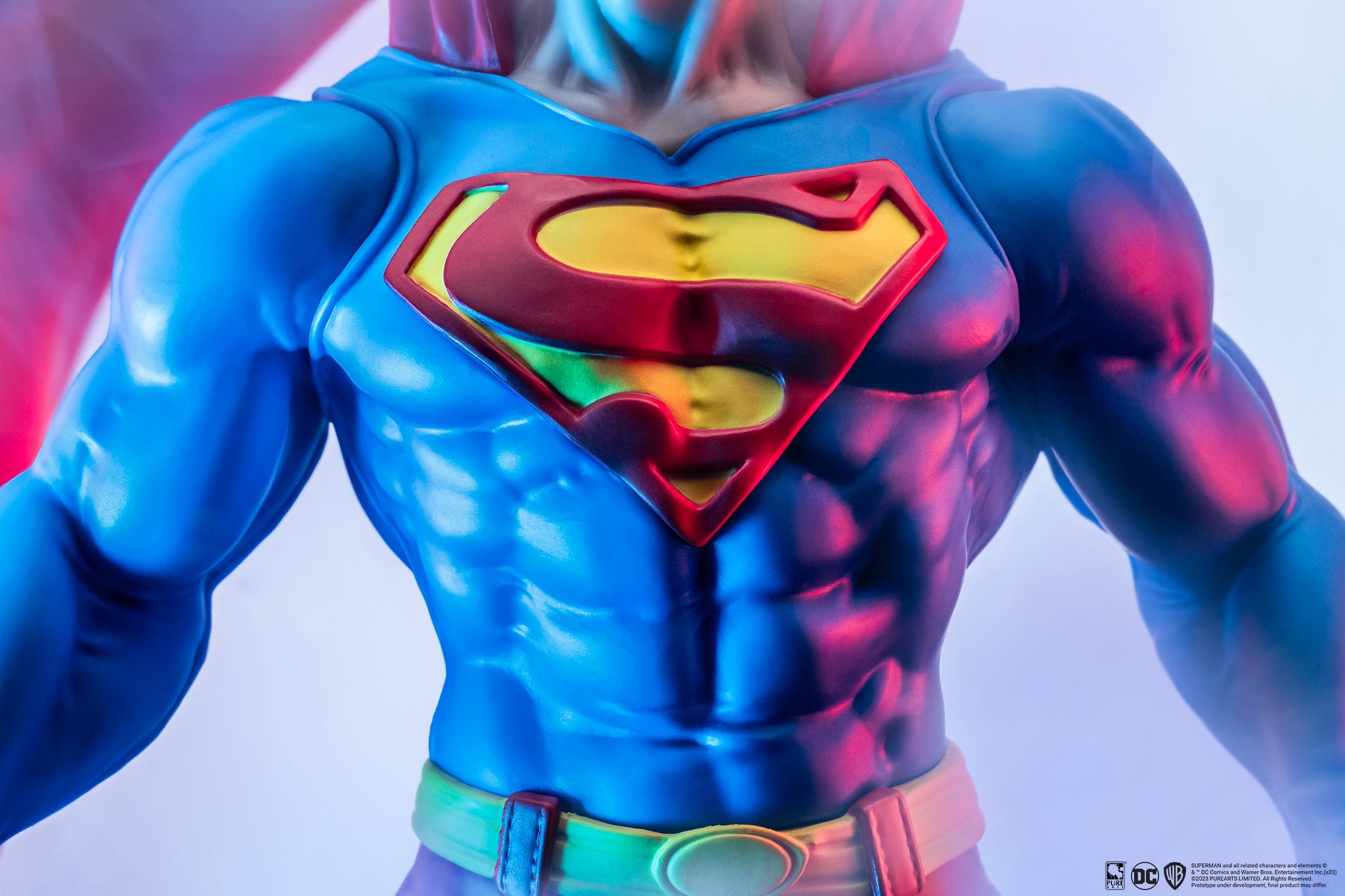 DC Heroes Superman Classic Version 1:8 Scale Statue Previews Exclusive