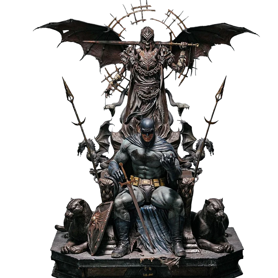 Batman On Throne 1/4 Scale Statue By Queen Studios