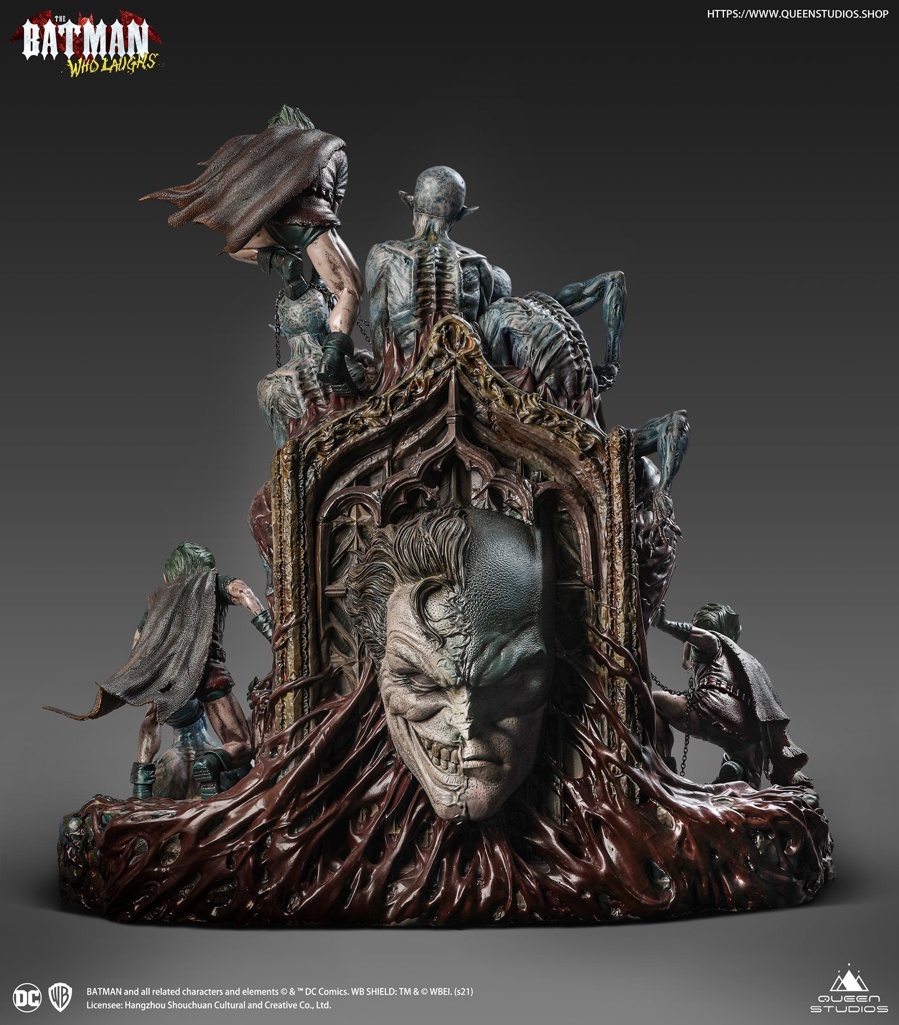 The Batman Who Laughs 1/4 Scale Statue By Queen Studios