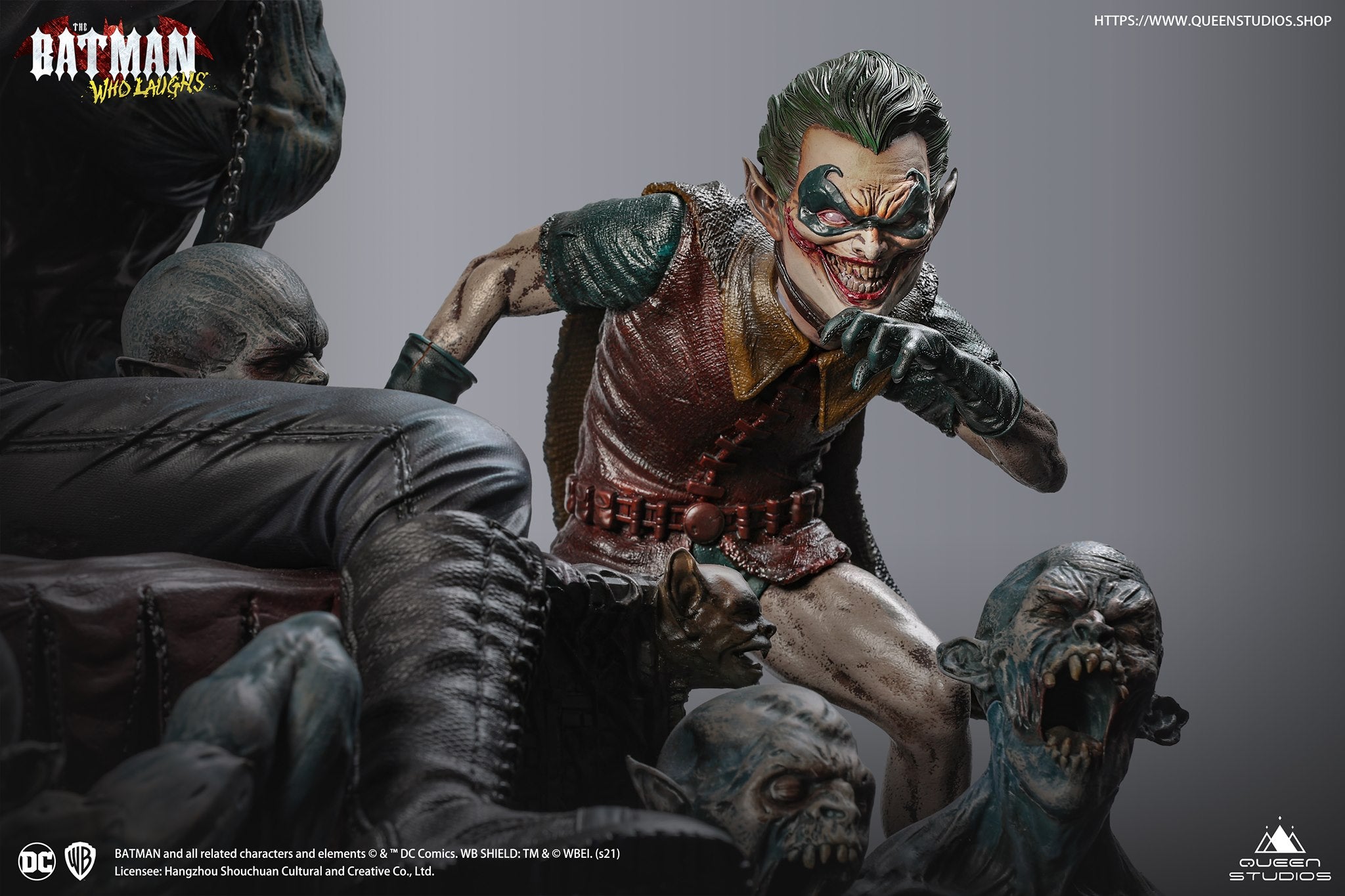 The Batman Who Laughs 1/4 Scale Statue By Queen Studios