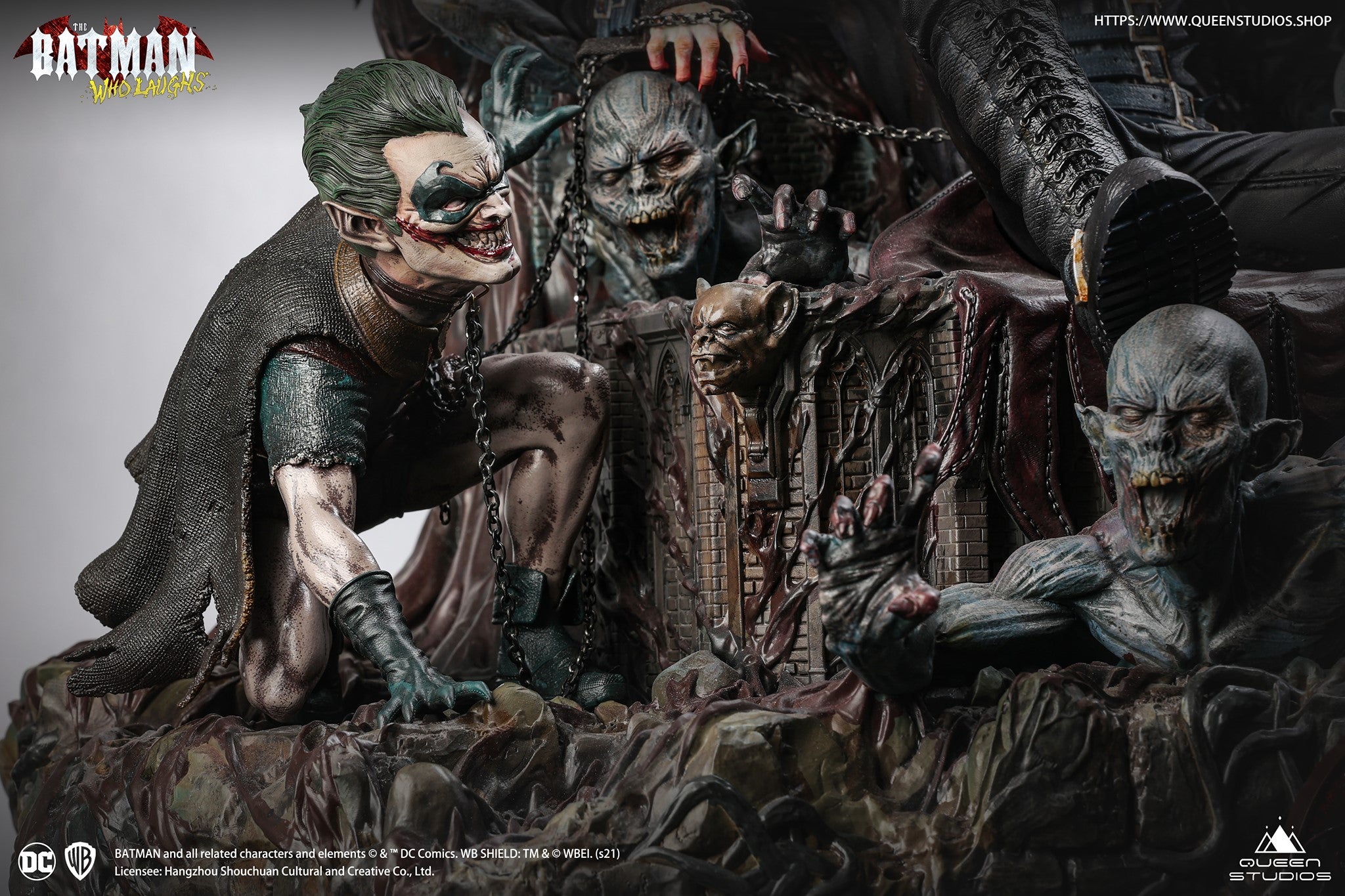 The Batman Who Laughs 1/4 Scale Statue By Queen Studios