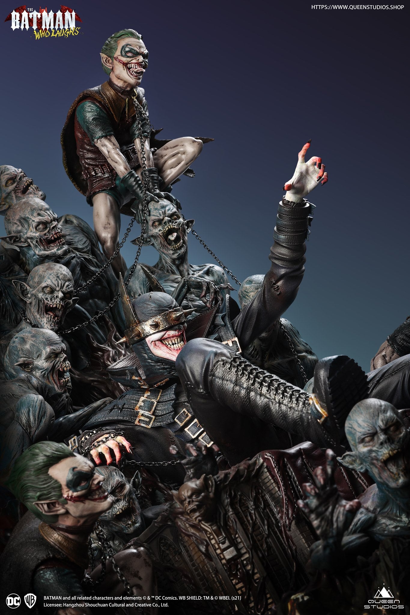 The Batman Who Laughs 1/4 Scale Statue By Queen Studios