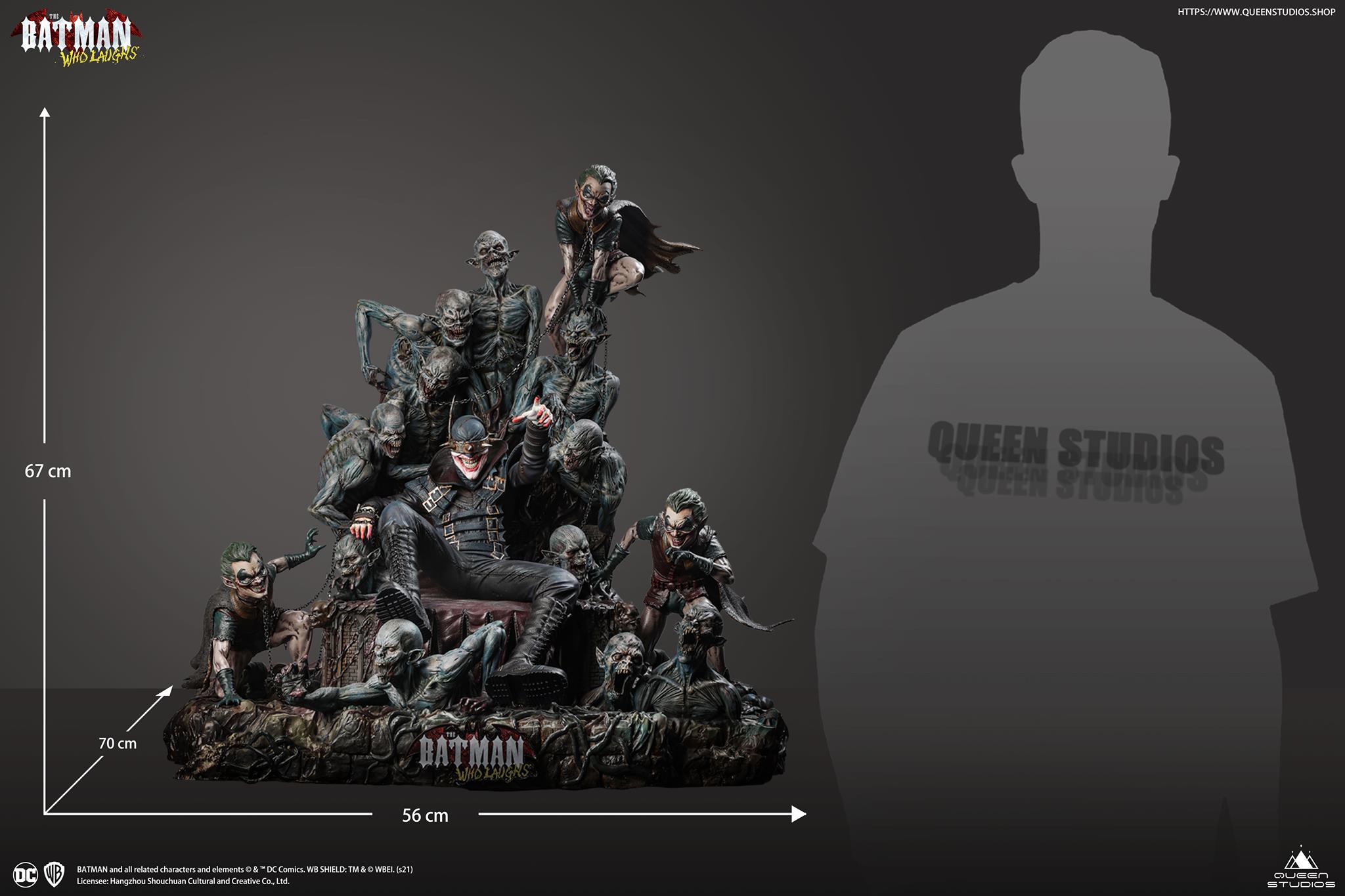 The Batman Who Laughs 1/4 Scale Statue By Queen Studios