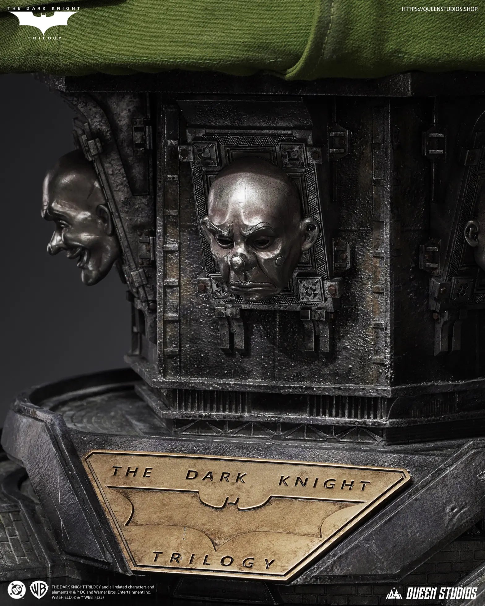 The Dark Knight The Joker Life Size Bust by Queen Studios