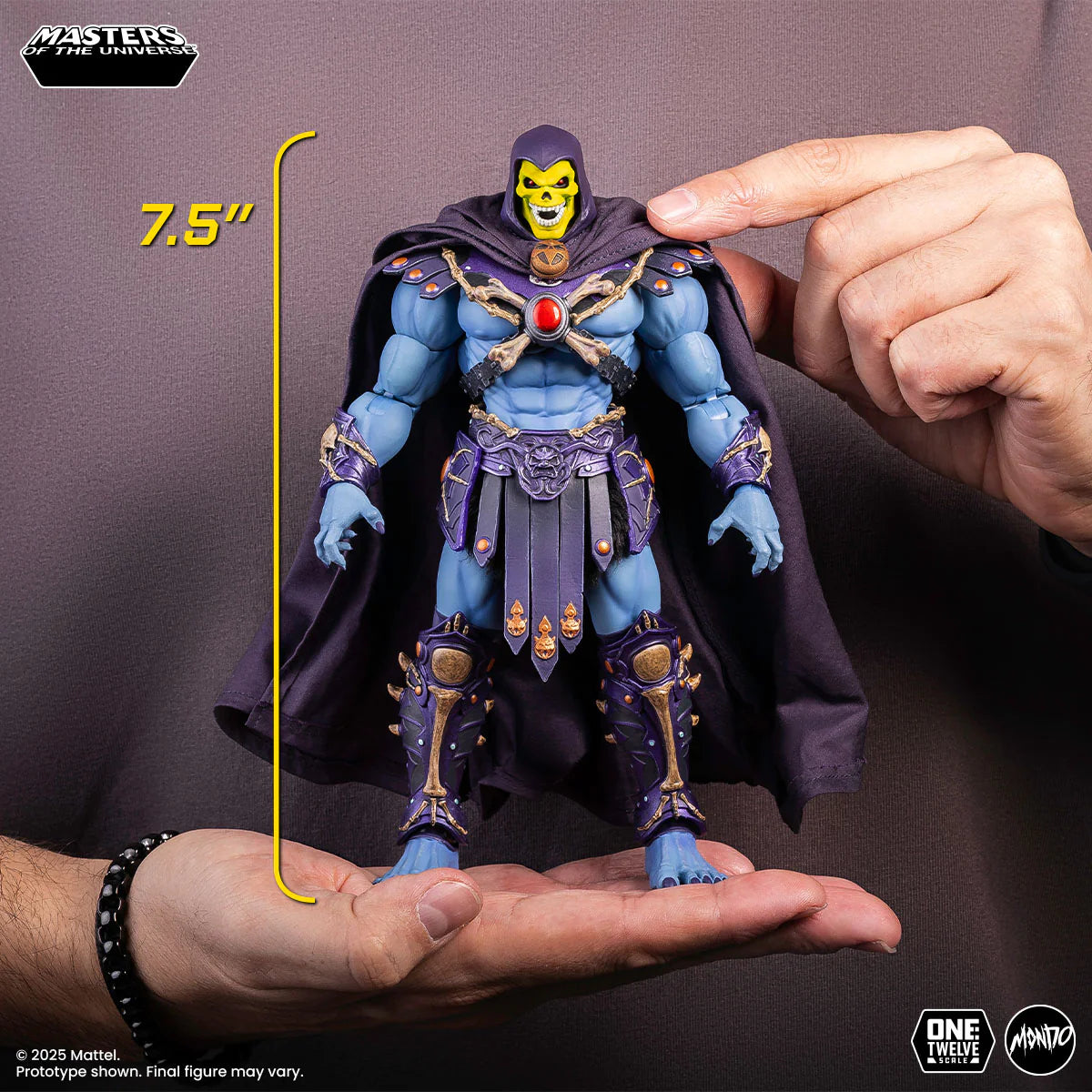 [Pre-order Deposit] MOTU200X Skeletor 1/12 Scale Figure By Mondo