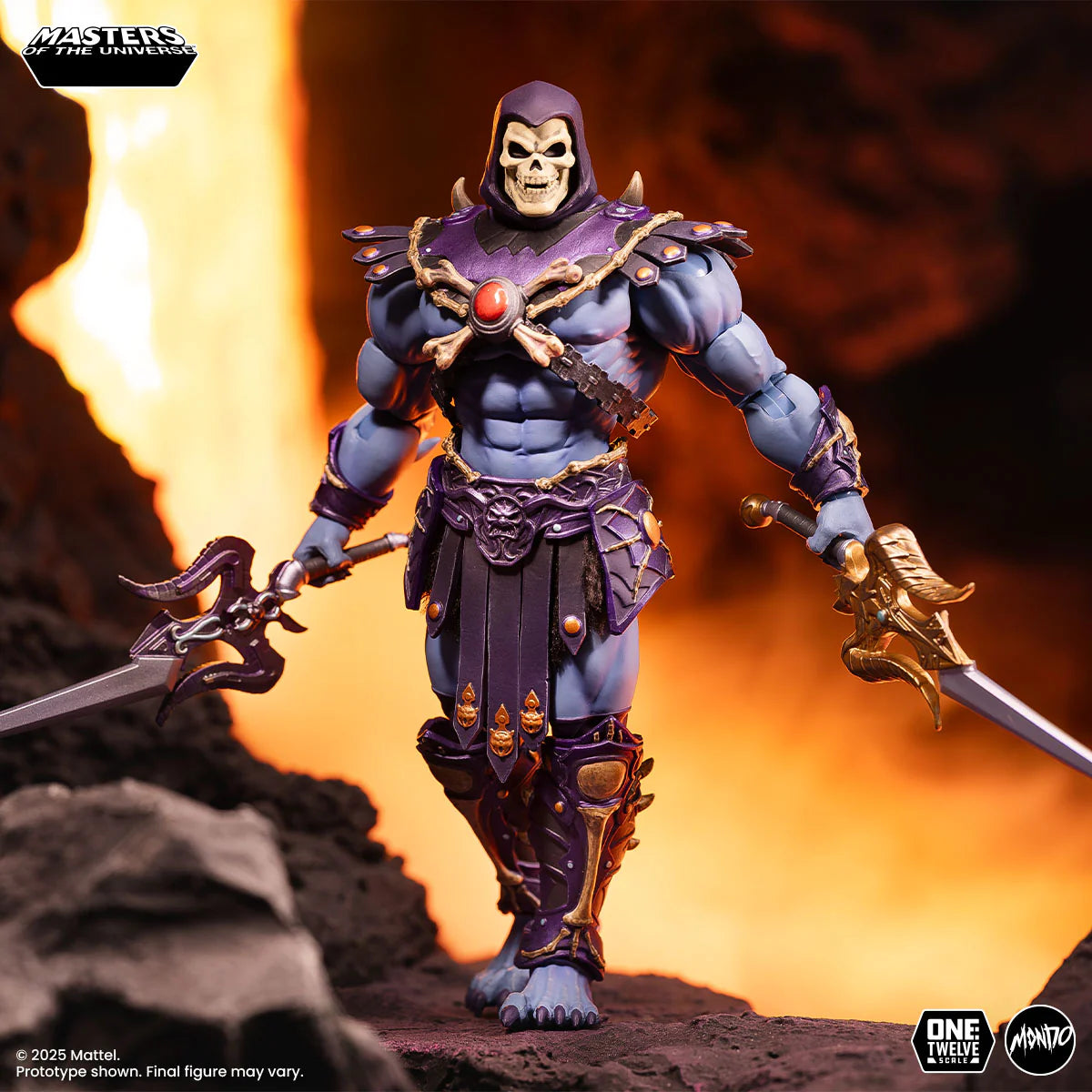 [Pre-order Deposit] MOTU200X Skeletor 1/12 Scale Figure By Mondo