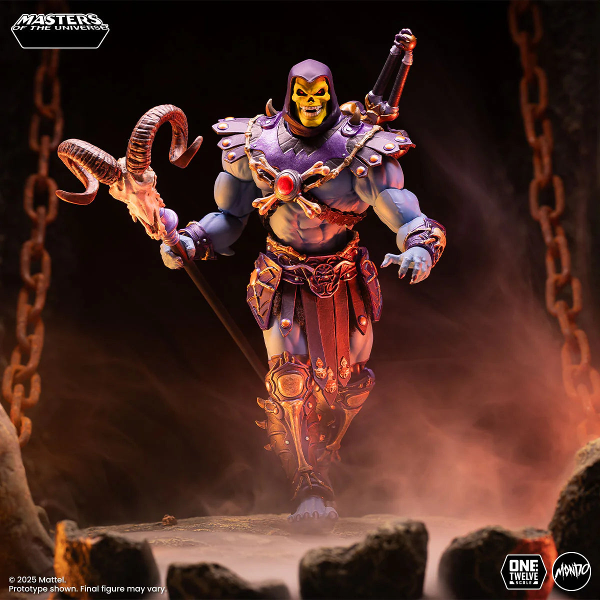 [Pre-order Deposit] MOTU200X Skeletor 1/12 Scale Figure By Mondo