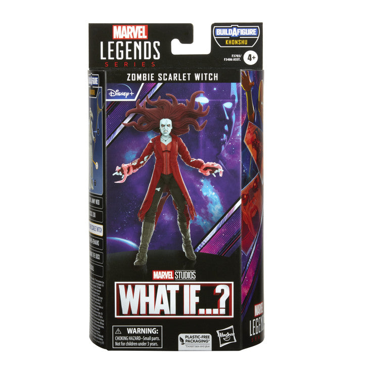 What If...? Marvel Legends Zombie Scarlet Witch (Khonshu BAF)