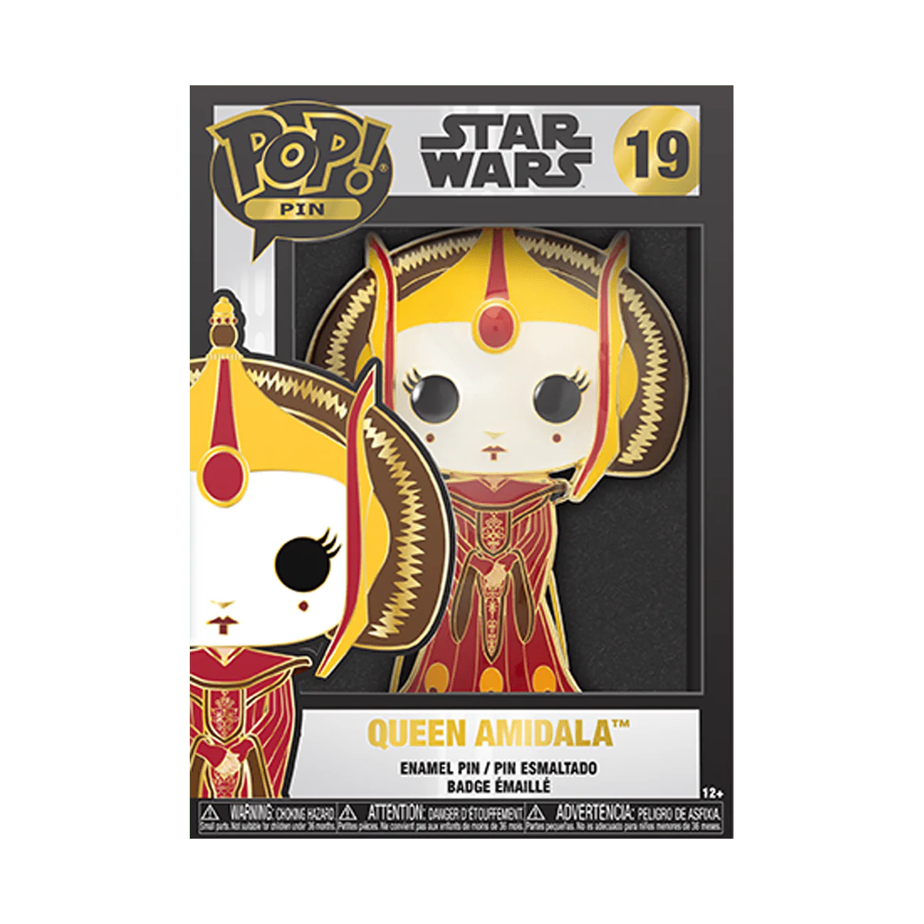 Star Wars Queen Amidala Enamel Pin By Funko Pop! Pin